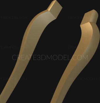 Legs (NJ_0640) 3D model for CNC machine